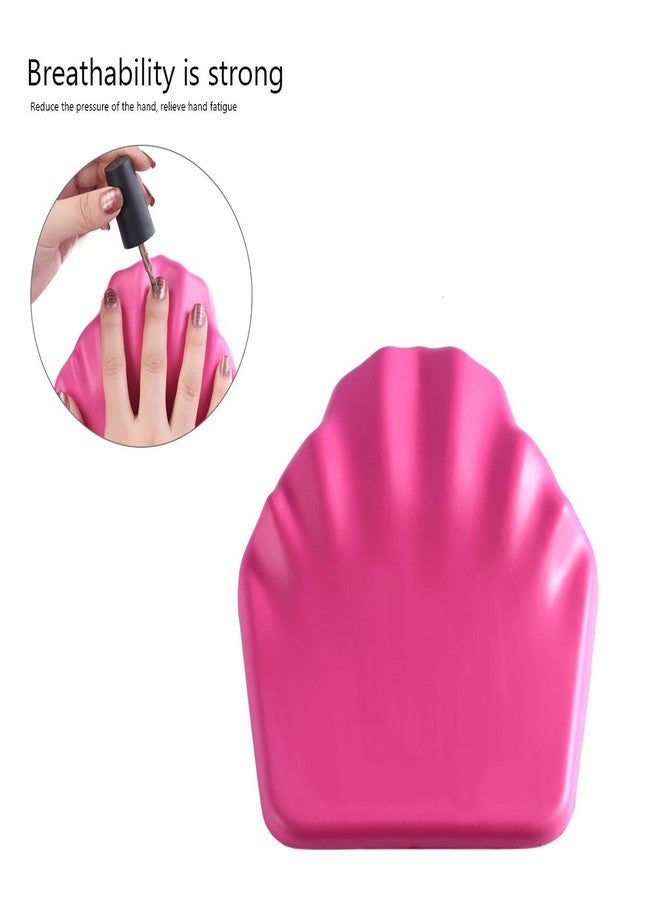 Zetiling Nail Art Hand Cushion, Nail Art Hand Pillow Mat Soft Anti Skid Holder Arm Rest Manicure Tool Nail Art Table Mat Proffessinal Manicure Tool for Salon or Home Use - Image 2