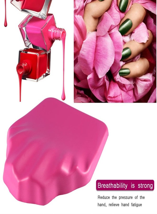 Zetiling Nail Art Hand Cushion, Nail Art Hand Pillow Mat Soft Anti Skid Holder Arm Rest Manicure Tool Nail Art Table Mat Proffessinal Manicure Tool for Salon or Home Use - Image 3