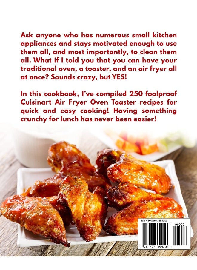 null - The Ultimate Cuisinart Air Fryer Oven Cookbook for Beginners: 250 Delicious Recipes for Your Cuisinart Air Fryer Toaster Oven - Image 1