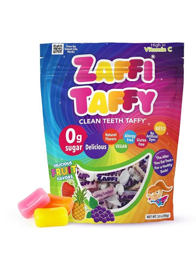 ZOLLIPOPS Zaffi Taffy Clean Teeth, 3 Oz. - Image 1