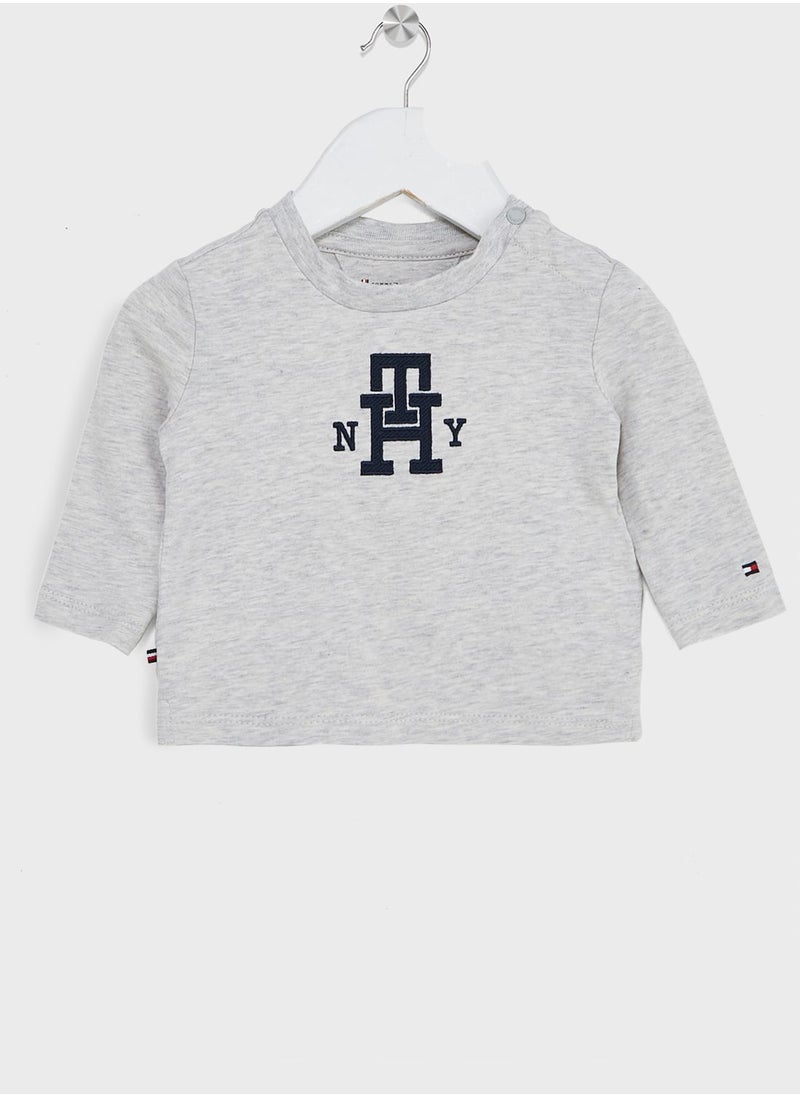 TOMMY HILFIGER - Infant  Logo T-Shirt - Image 1