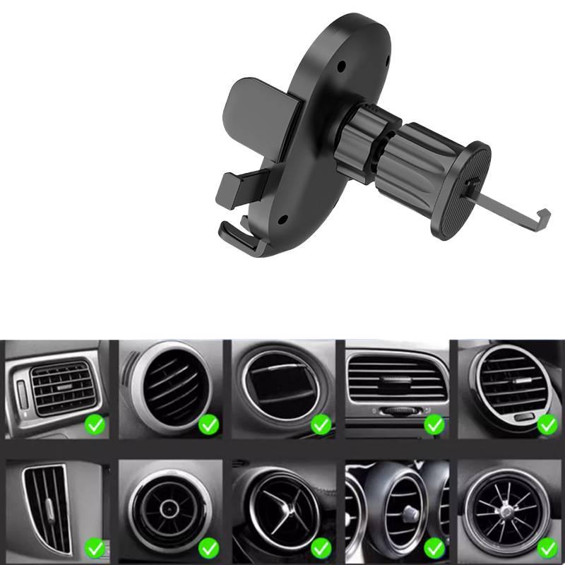 Car Phone Holder for Broad Compatibility Black finish for Daily Carry - Image 3