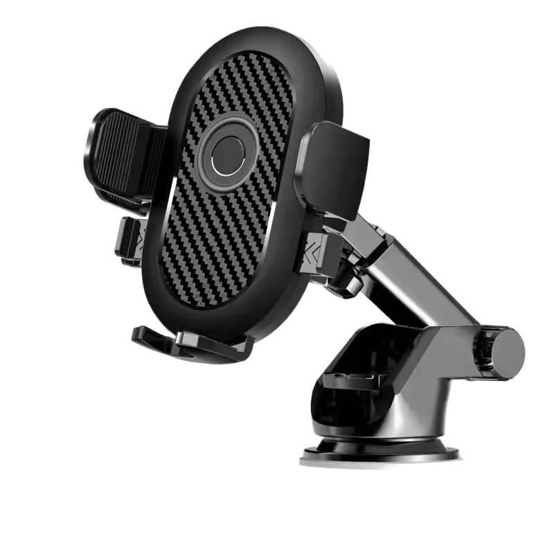 Car Phone Holder for Broad Compatibility Black finish for Daily Carry - Image 1