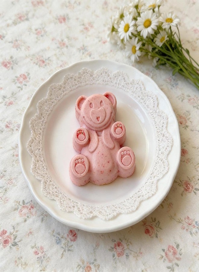 Vrthske 3D Large Bear Silicone Molds, 6 Cavity Bear Shaped Molds for Chocolate Candy Jello Ice Cube Soap Resin Cake and Cupcake Decoration, 11.65 x 6.81 x 0.71 inches - Image 4