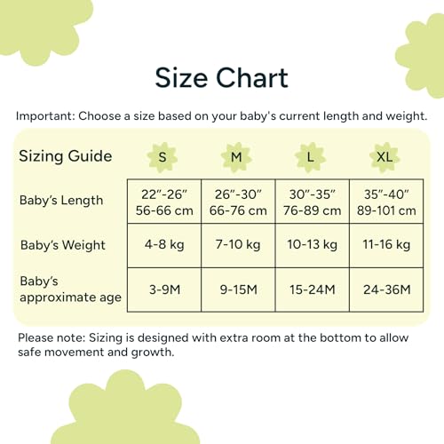 NINTARABABY 0.5 TOG Sleep Sack - Premium Organic Cotton, Lightweight Wearable Blanket for Newborns, Infants & Toddlers (3-9 Months), Unisex Baby Sleeping Bag, Gifts for Babies - Image 3