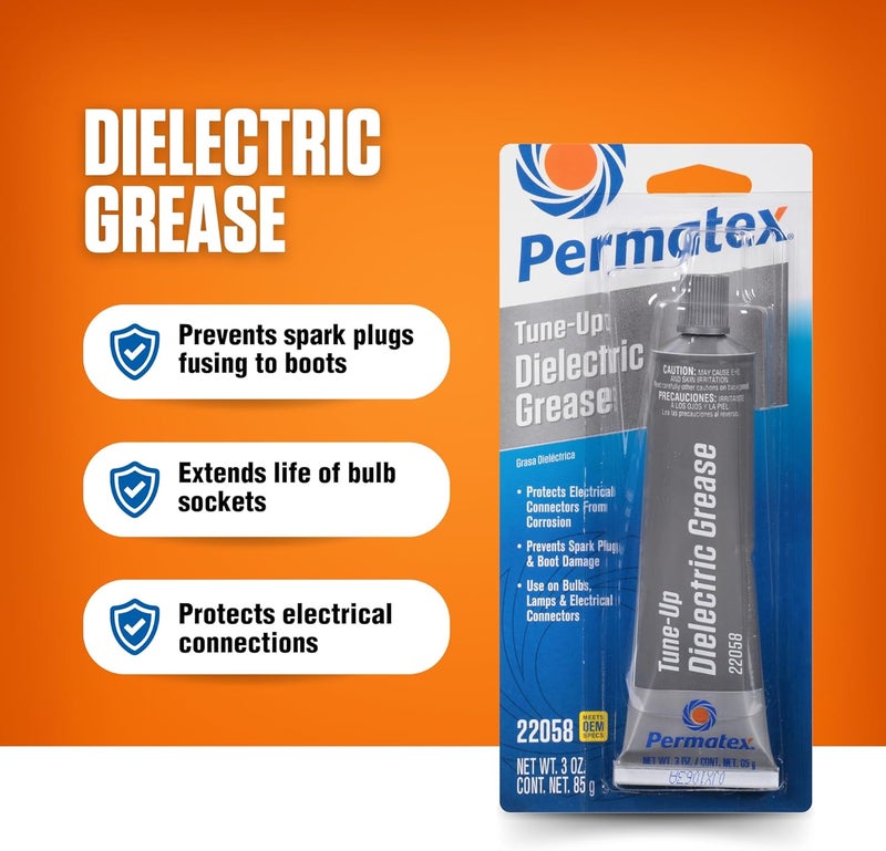 22058 Dielectric Tune-Up Grease, 3oz. - High Performance Dielectric Grease Used To Protect Terminals, Spark Plugs, Wiring And Other Electrical Connections Against Salt, Dirt, And Corrosion - Image 4