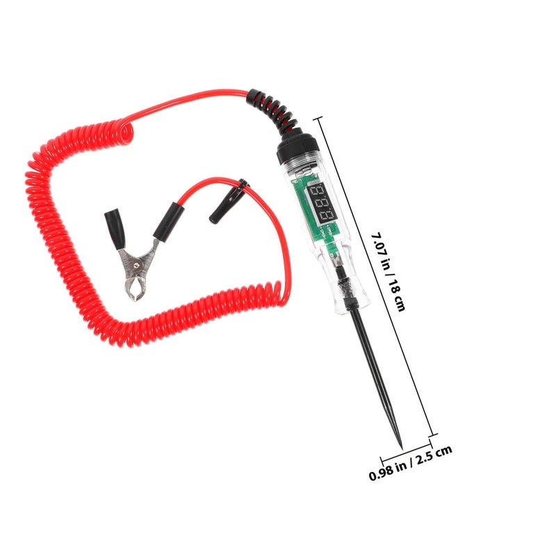 MAGICLULU Digital Voltage Tester Pen Spring Wire 5 90V Automotive Active Wire Tester Circuit Test Light Car Electrical Diagnostics - Image 3