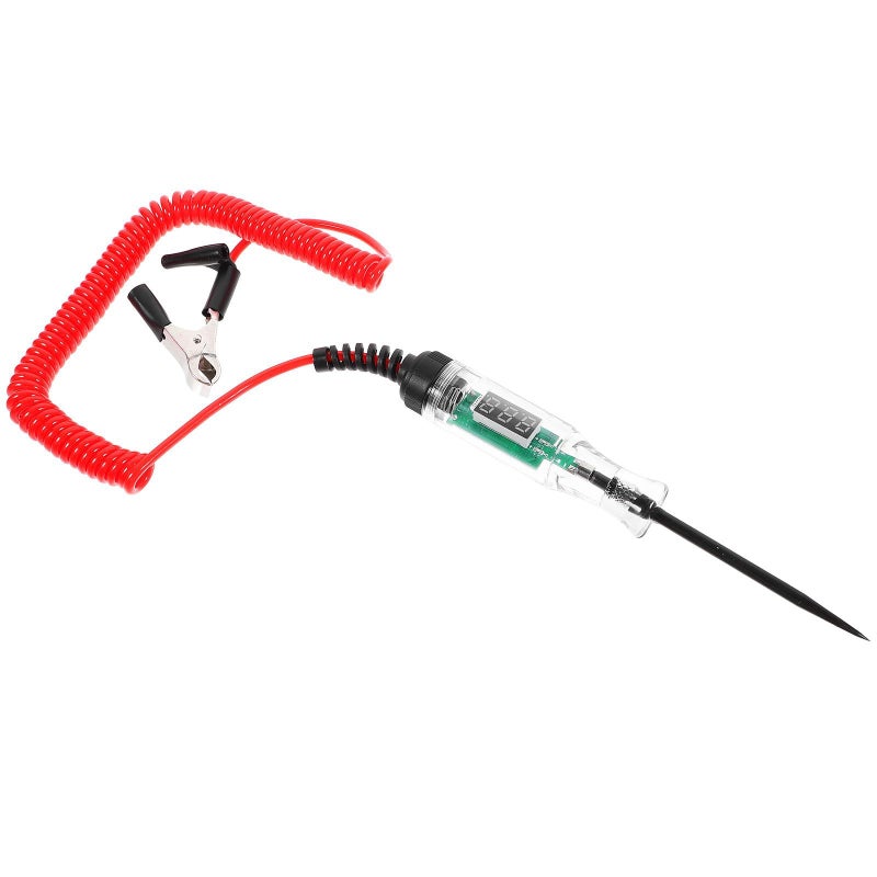 MAGICLULU Digital Voltage Tester Pen Spring Wire 5 90V Automotive Active Wire Tester Circuit Test Light Car Electrical Diagnostics - Image 2