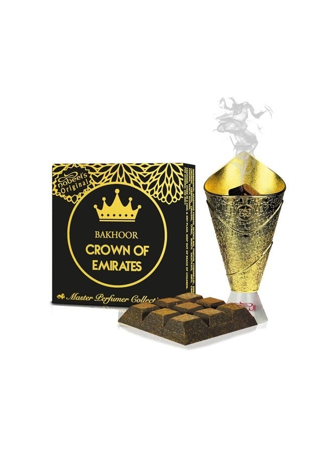 Nabeel 4Pcs Bakhoor Crown of Emirates Incense 40GMS - Image 2