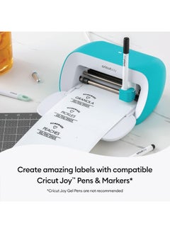 Cricut Joy Smart Label Writeable Vinyl Permanent  Transparent  33Cm (13")  4xSelf Adhesive Vinyl Sheets  For Use With Joy  - Image 4