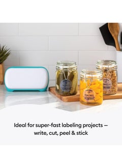 Cricut Joy Smart Label Writeable Vinyl Permanent  Transparent  33Cm (13")  4xSelf Adhesive Vinyl Sheets  For Use With Joy  - Image 5