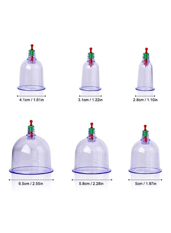 Vacuum Cupping Therapy Hijama Set Multicolour - Image 3