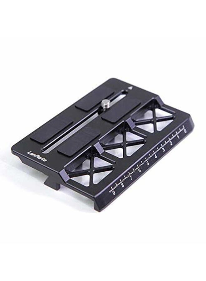 Lanparte Offset Plate for DJI Ronin S BMD BMPCC 4K Camera Extra Space