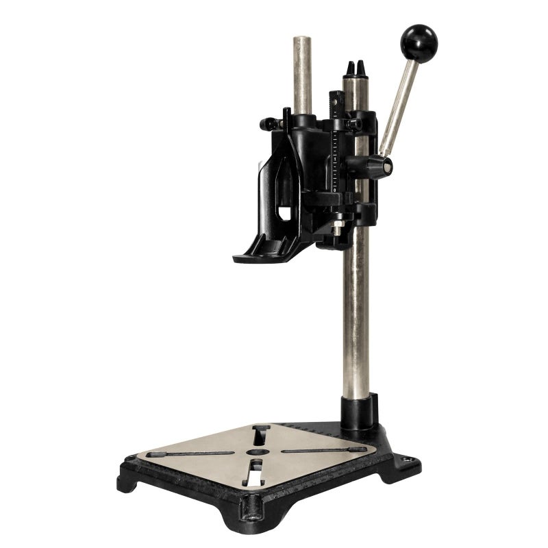 Milescraft 1097 ToolStand Variable Speed Drill Press Stand compatible with Dremel Rotary Tool Not Included Black