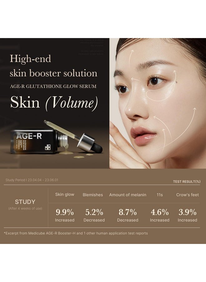 Medicube - Ager Glutathione Glow Serum Exclusive Pigmentation & Elasticity Serum For 24Hr Pure Radiance Glowing With Active Glowzom Technology Daily Use For Youthful Skin Korean Skin Care - Image 1