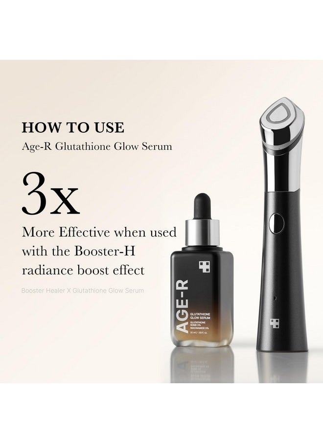 Medicube - Ager Glutathione Glow Serum Exclusive Pigmentation & Elasticity Serum For 24Hr Pure Radiance Glowing With Active Glowzom Technology Daily Use For Youthful Skin Korean Skin Care - Image 1