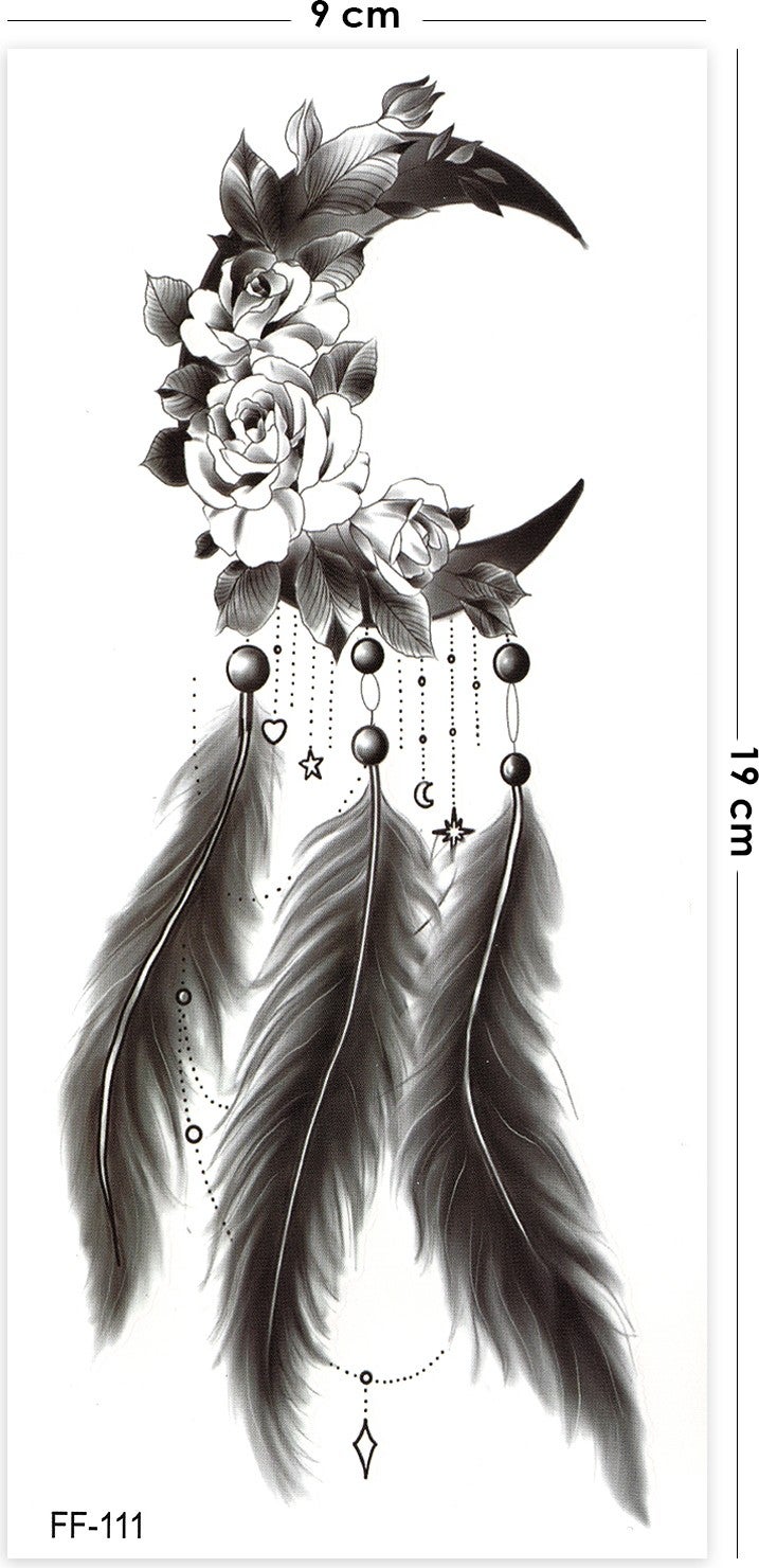 Dream Catcher Temporary Tattoo Dreamcatcher Tattoo