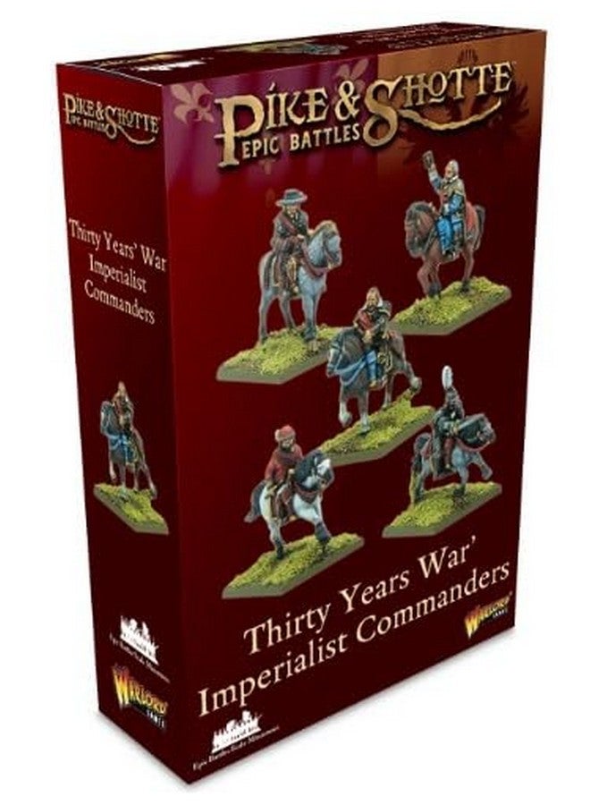 Warlord Games Pike & Shotte Epic Battles - Thirty Years War Imperialist Commanders Military Table Top Wargaming Plastic Model Kit 212412001 - Image 4