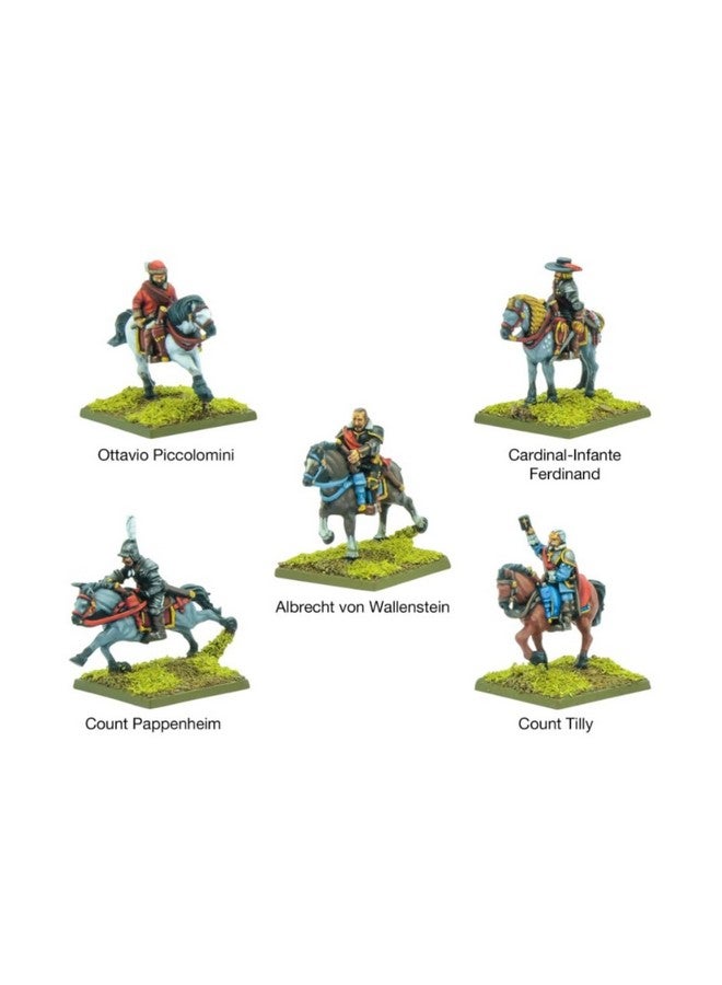 Warlord Games Pike & Shotte Epic Battles - Thirty Years War Imperialist Commanders Military Table Top Wargaming Plastic Model Kit 212412001 - Image 2