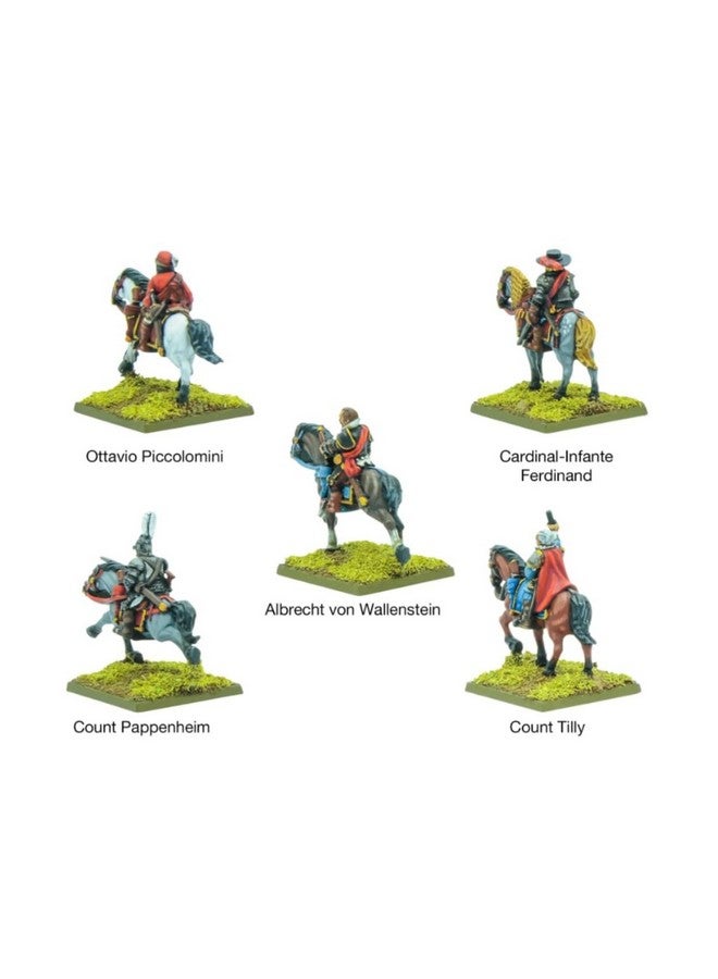 Warlord Games Pike & Shotte Epic Battles - Thirty Years War Imperialist Commanders Military Table Top Wargaming Plastic Model Kit 212412001 - Image 3