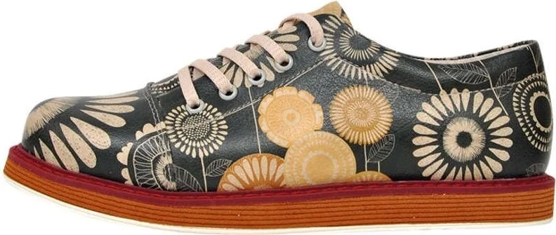 دوجو A Bouquet Of Sun / Design Printed Vegan / Broke-s Women's Shoes