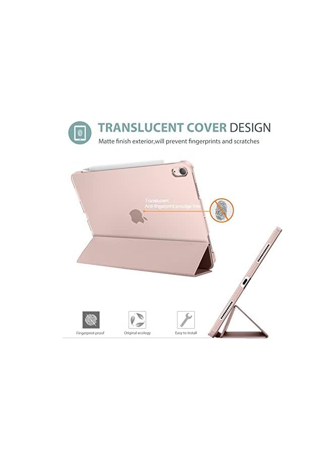 Procases iPad Air 5/Air 4 Case 10.9" 2022 2020, Slim Stand Hard Back Shell Protective Smart Cover Cases for iPad Air 5th/iPad Air 4th Generation -Pink - Image 4