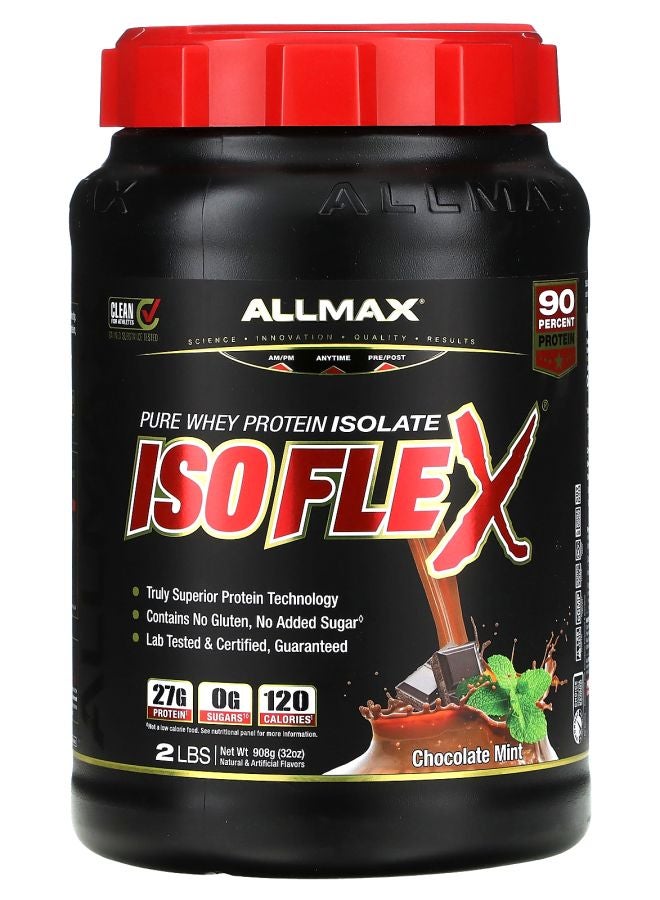 Allmax ISOFLEX® Pure Whey Protein Isolate Chocolate Mint 2 lbs (908 g)