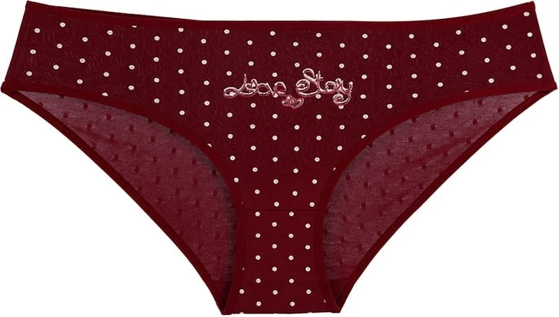 دونيلا Women's 10-Piece Love Printed High Waist Panties - 31711277B