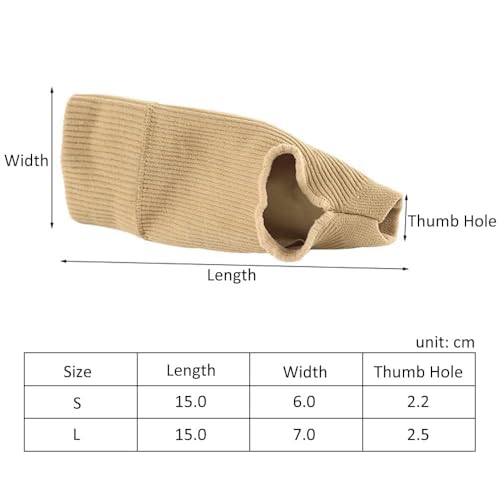 COZY nose - Thumb Compression Arthritis Gloves for Arthritis, Hand Pain Support, Carpel Tunnel, Breathable Wrist Brace Sleeves, Alleviate Rheumatoid, Joint Muscle Tension (Thumb Compression - Skin) - Image 5