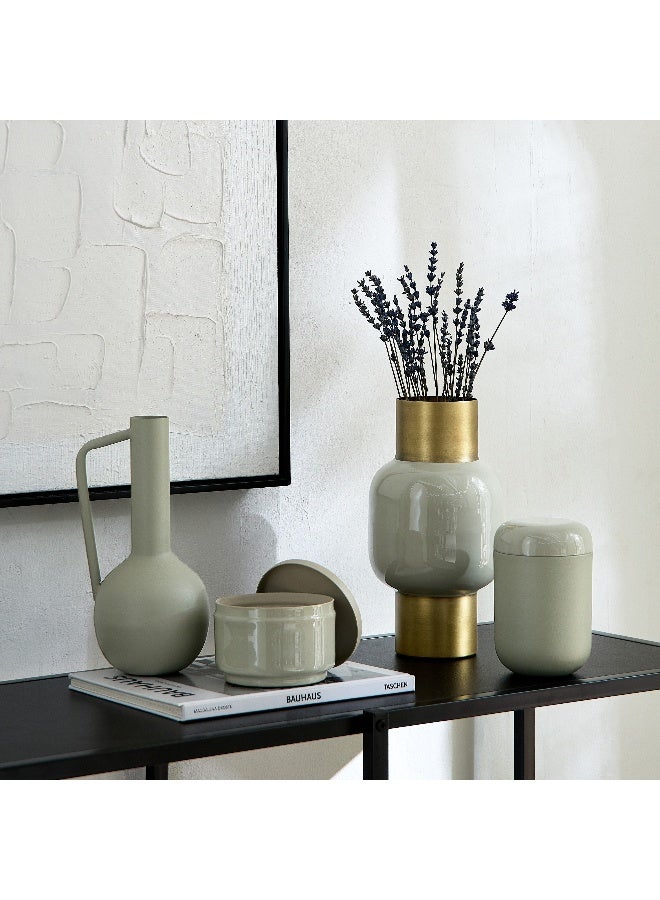 هوم بوكس صندوق تخزين معدني مزخرف من ليسي - Image 4