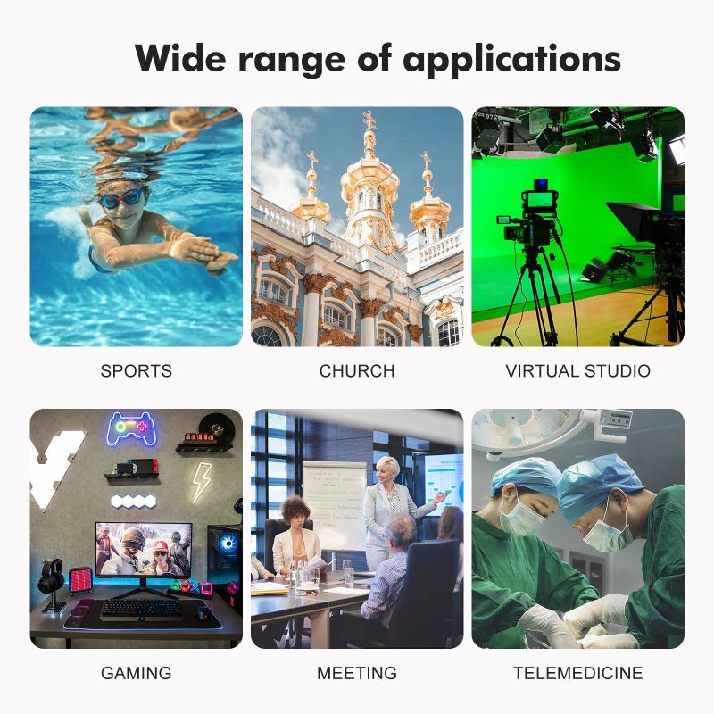 Video Mixer Switcher: 4 HDMI Inputs 2 HDMI Outputs - 5 Inch Large Screen Audio Embedding for Live Streaming Sports Events Weddings Business Conferences - Image 3