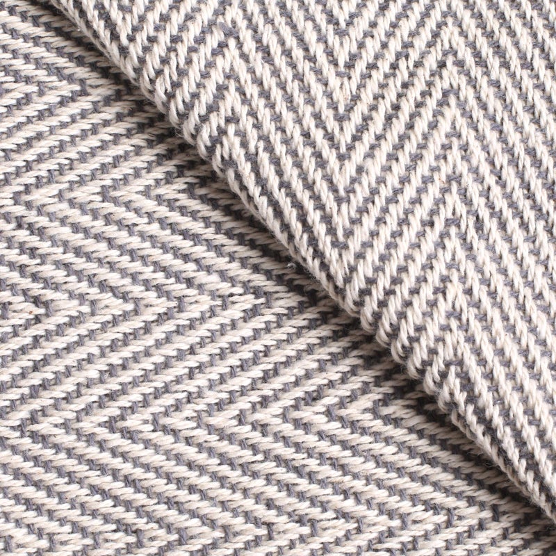 Glamburg 100% Soft and Breathable Cotton Thermal Blanket Twin Charcoal - Perfect for Layering Any Bed for All Season - Image 4