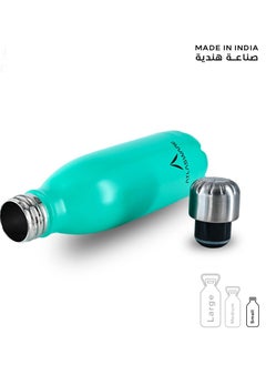 Atlasware Water Bottle with a Capacity of 500 ml, Stainless Steel Water Bottle that keeps Cold for 37 Hours and Keeps Heat for 16 Hours, Tiffany  - Image 4
