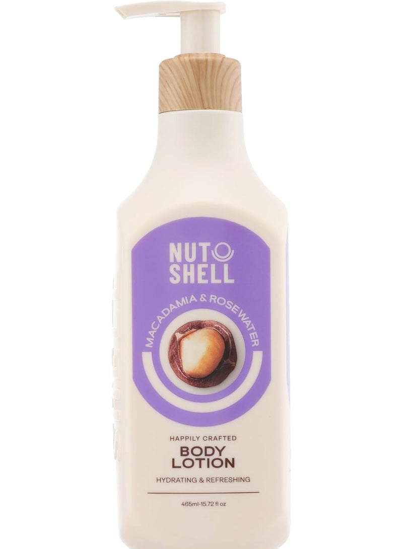 Nutshell Macadamia & Rose Water - Body Lotion - 465 Ml