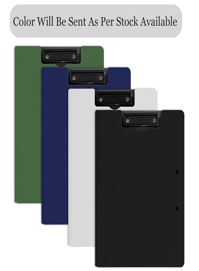 RIVOM File Cover Folder Clipboard, Profile Clip File Folder, 360 Degree Flip Writing Pad, PP File Clipboard for A4 and Letter Size Business, Office, School Papers (Black) - Image 2