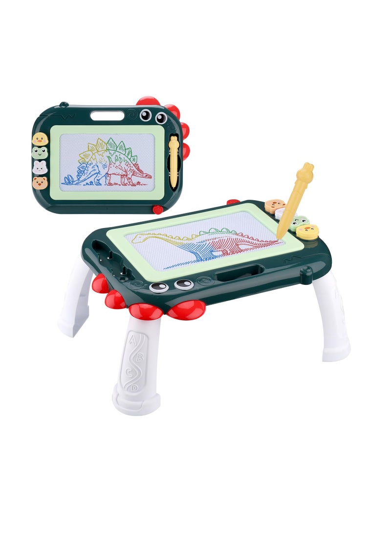 Zikra Magnetic Drawing Board, Lovely Cartoon Kids Drawing Board, Erasable Doodle Education Learning Kid Toys, Magnetic Drawing Board Doodle Pad, Educational Learning Travel Toys, for 1 2 3 Year Old Kids - Image 1