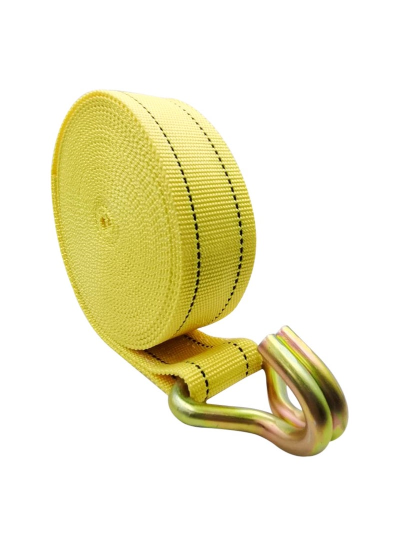 3XR 1 PCS Ratchet Tie Down Ratchet Strap 5 Ton Lashing Belt 50mm X 10 Meter Breaking Point 3.5 Ton 3XR  - Image 2