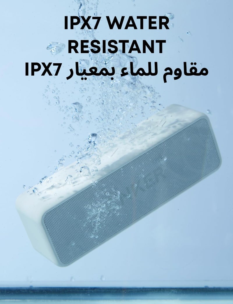 أنكر مكبر صوت بلوتوث محمول Anker Soundcore 2 مع صوت ستيريو 12 واط، BassUp، مقاوم للماء IPX7، وقت تشغيل 24 ساعة، إقران ستيريو لاسلكي، مكبر صوت للمنزل، الهواء الطلق، السفر - Image 4