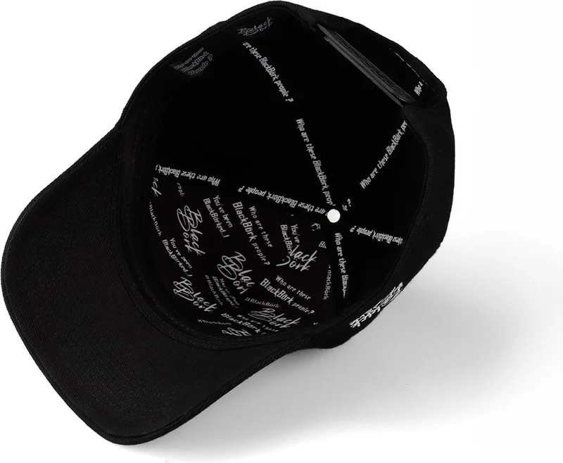 Black Börk BlackBörk V1 Baseball Che Guevara - Unisex Black Hat (Cap) with 2 Code Logo