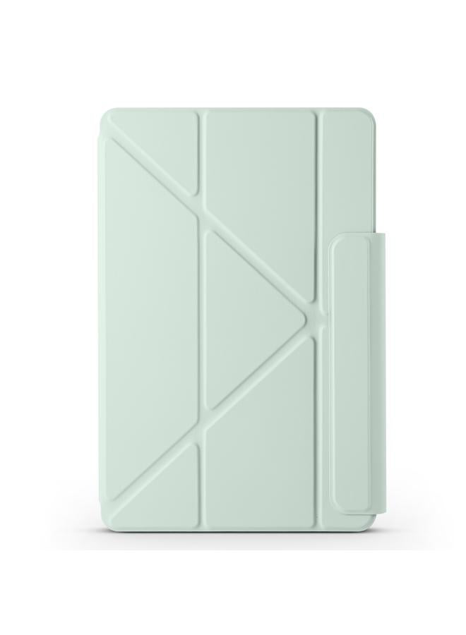 زبون جراب لجهاز Honor MagicPad 2 12.3 بوصة مصنوع من الجلد مع مشبك مغناطيسي ثابت قابل للتشوه - Image 2