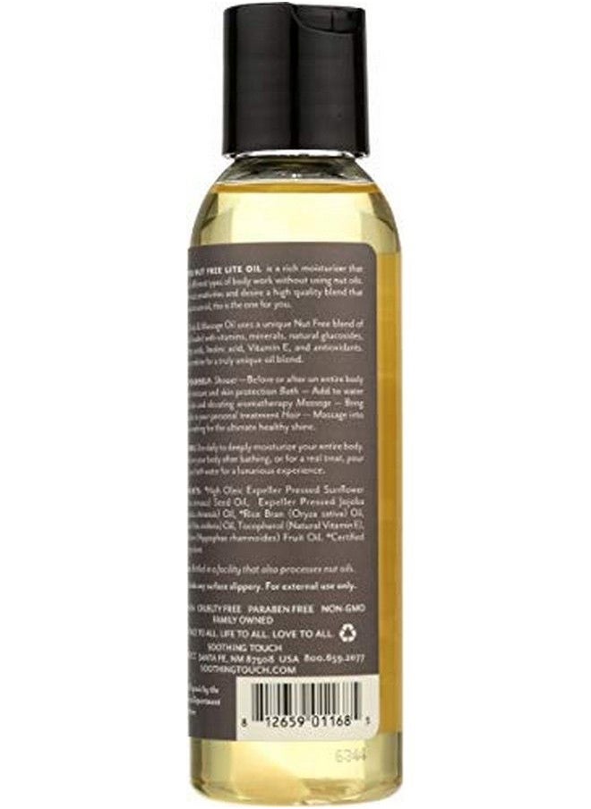 Soothing Touch Ayurveda Organic Bath Body & Massage Oil Nut Free Lite Unscented 4 Oz  - Image 3