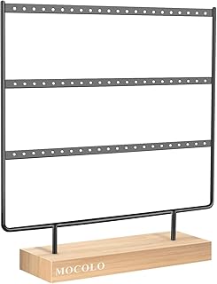 Mocolo Earring Organizer Stand, Earring Display Stand, Earring Holder for Hanging Earrings - Image 1