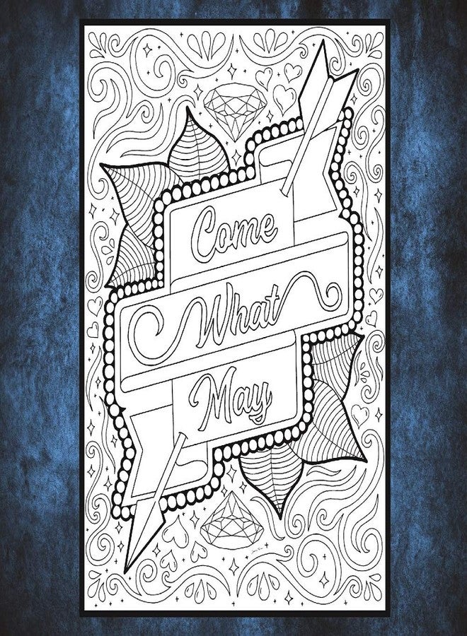 Coloring Broadway - Moulin Rouge inspired Coloring Postcards (Set of 4) “Come What May” Collection, Broadway Musical Merchandise, Ideal Gift for a Broadway Theater Lover - Image 2