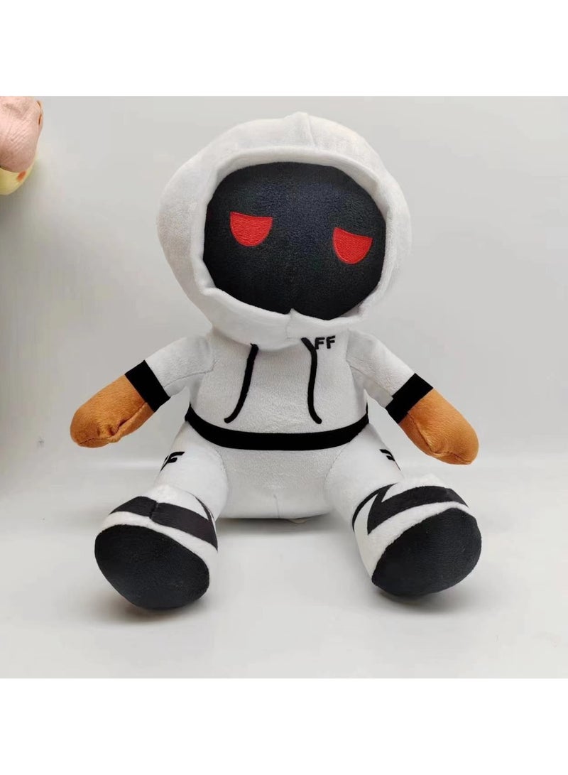 عام عائلة فولتين لعبة الدمية ذات القبعة البيضاء لعب الفخمة، لعب الطفل الفخمة الوسادة، مناسبة لأعياد الميلاد، والعطلات للأصدقاء والأطفال - Image 2