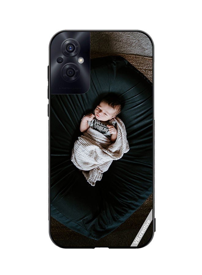 VR CREATIVE Protective Case Cover For Oppo Reno8 Z Baby Nap Design Multicolour - Image 1