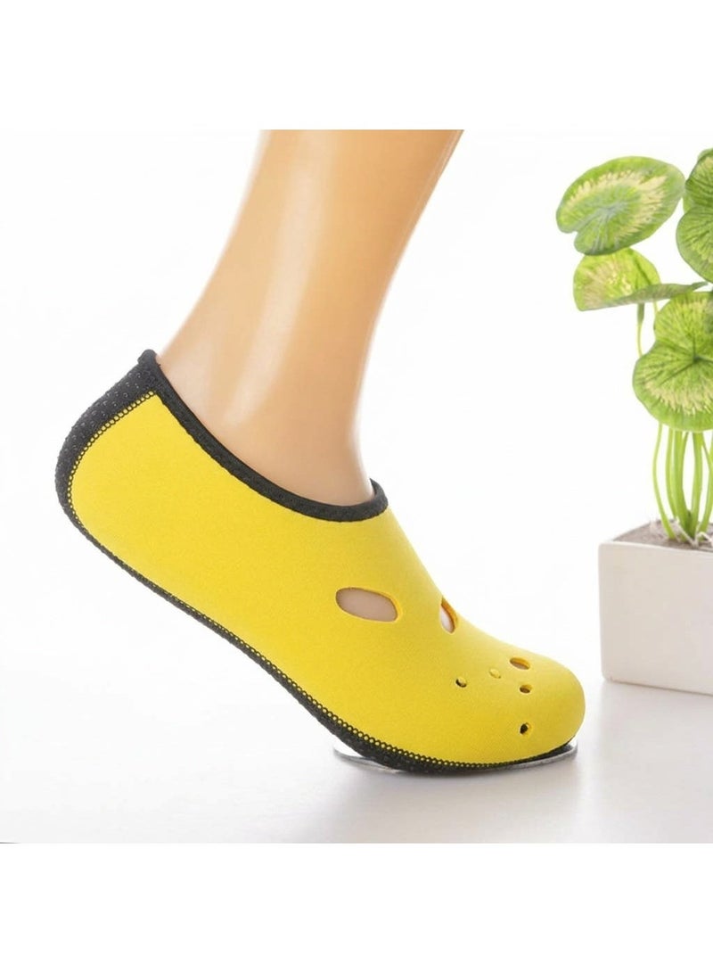 Lightweight, non-slip water shoes for swimming, the beach, and water activities – flexible neoprene material with ventilation and water drainage holes. - Image 3
