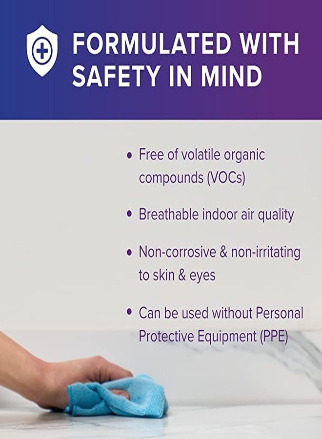Oxivir Diversey 100898636 Tb Ready-to-Use Liquid Hydrogen Peroxide Disinfectant Cleaner, Tuberculocidal Multi-Surface Cleaner, 1 Gallon - Image 4
