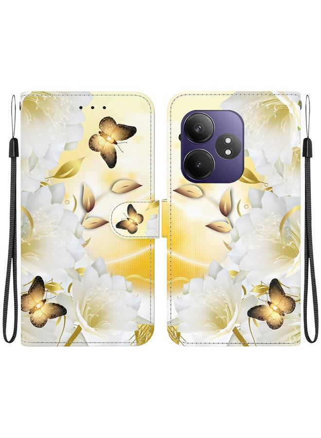 S-TOP Case For Realme GT 6 / GT 6T / GT Neo6 Crystal Texture Colored Drawing Leather Phone Case - Image 1