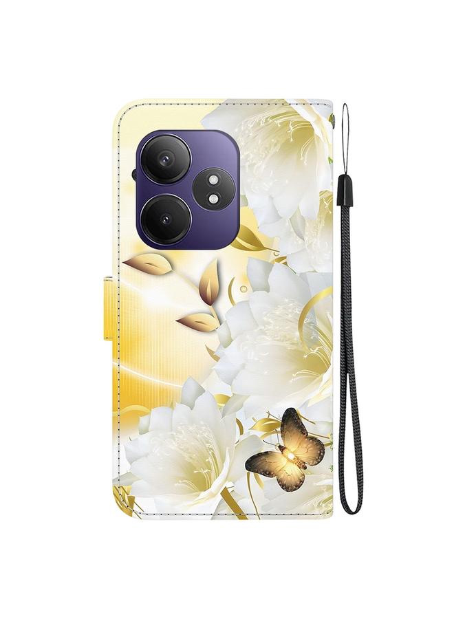 S-TOP Case For Realme GT 6 / GT 6T / GT Neo6 Crystal Texture Colored Drawing Leather Phone Case - Image 3