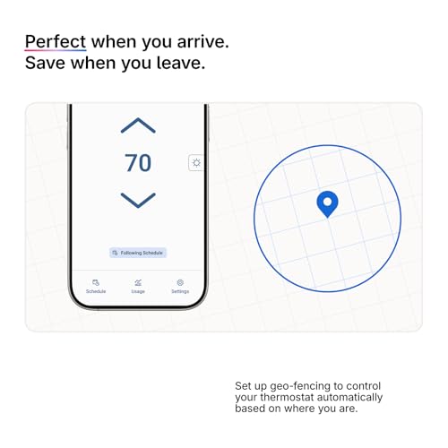 Mysa Smart Thermostat for Electric Baseboard Heaters 240V | Remote Control with 100% Free APP | Easy Install | HomeKit, Alexa, Google Home | Wi-Fi Programmable | Temp. & Humidity Alerts - Image 5